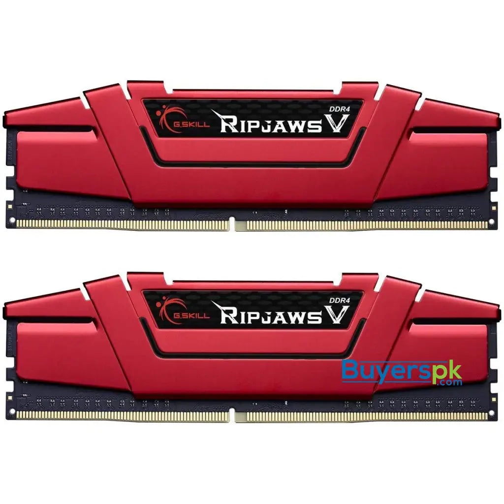 G.SKILL Ripjaws V 16GB (2x8GB) 288-Pin DDR4 3000 MHz - Red F4-3000C16D-16GVRB - RAM G.SKILL Ripjaws V 16GB (2x8GB) 288-Pin DDR4 3000 MHz - Red F4-3000C16D-16GVRB - RAM